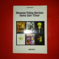 Ilmuwan paling berjasa dunia dari timur