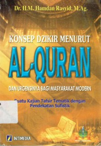 Konsep dzikir menurut al-quran dan urgensinya bagi masyarakat modern