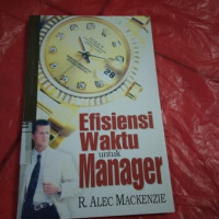 Efisiensi waktu untuk manager