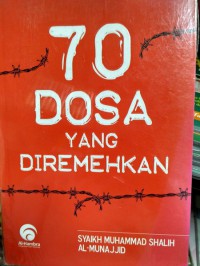 70 dosa yang diremehkan