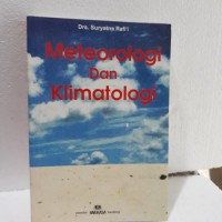 Meteorologi dan klimatologi