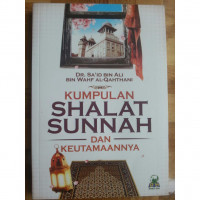 Kumpulan Shalat Sunnah dan Keutamaannya