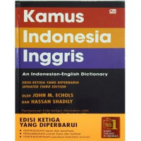 Kamus indonesia inggris