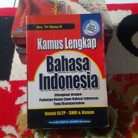 Kamus lengkap bahasa indonesia