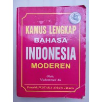 Kamus lengkap bahasa indonesia moderen