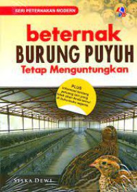 Beternak burung puyuh tetap menguntungkan