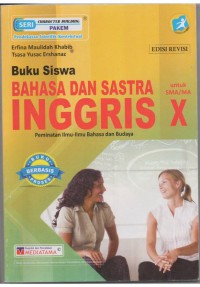 Bahasa dan Sastra Inggris Kelas X